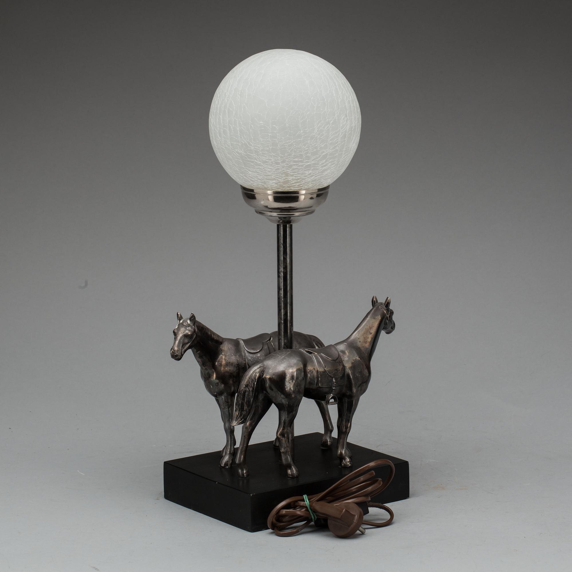 BORDSLAMPA, art deco-stil, 1900-tal.