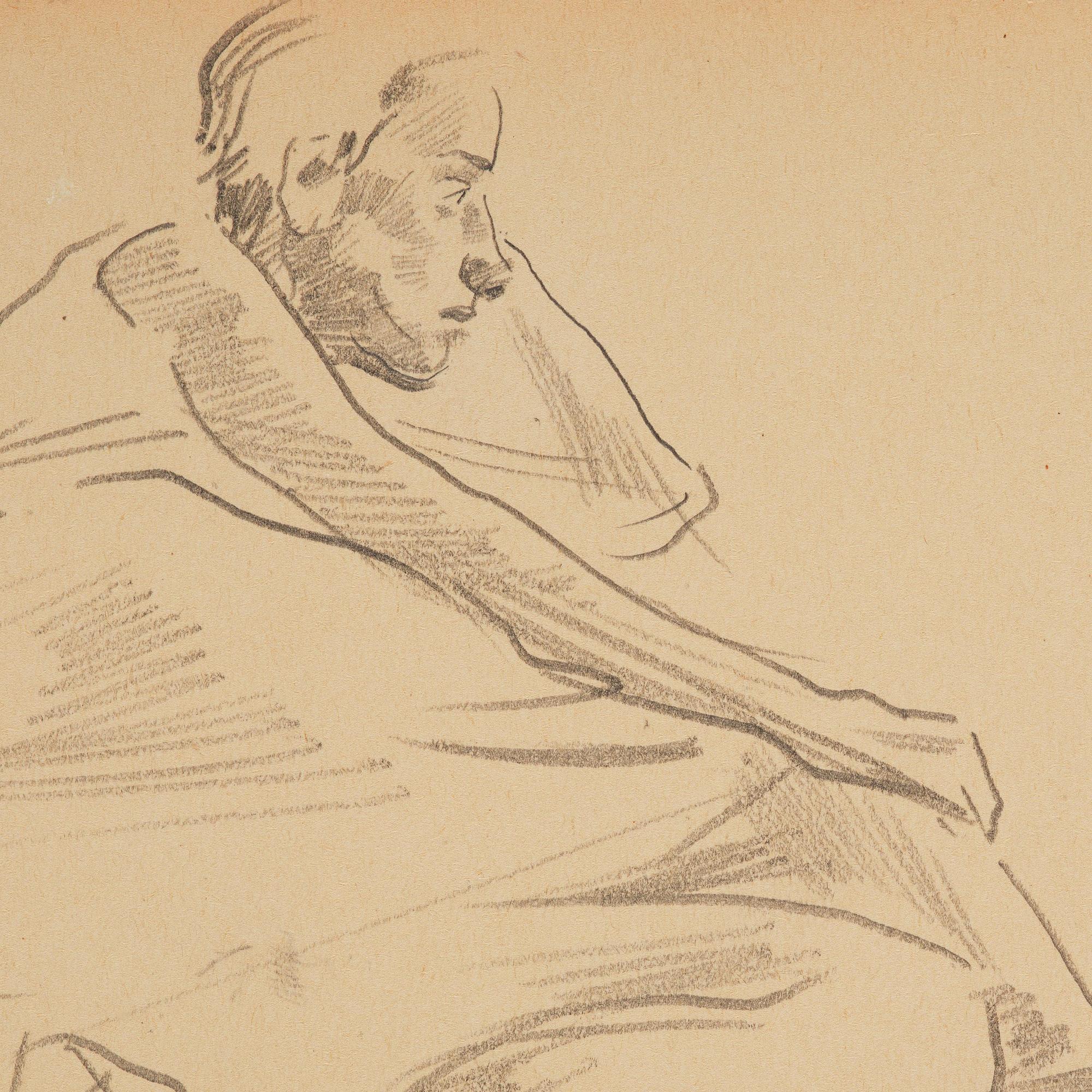 Lotte Laserstein, Traute i profil.