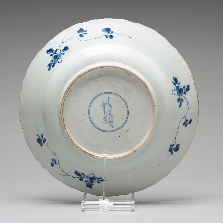 FAT, porslin. Qingdynastin, Kangxi (1662-1722).