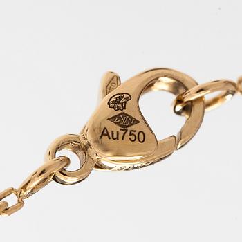 Louis Vuitton, Kaulakoru, "LV Idylle Blossom", 18K kultaa ja briljanttihiottu timantti.