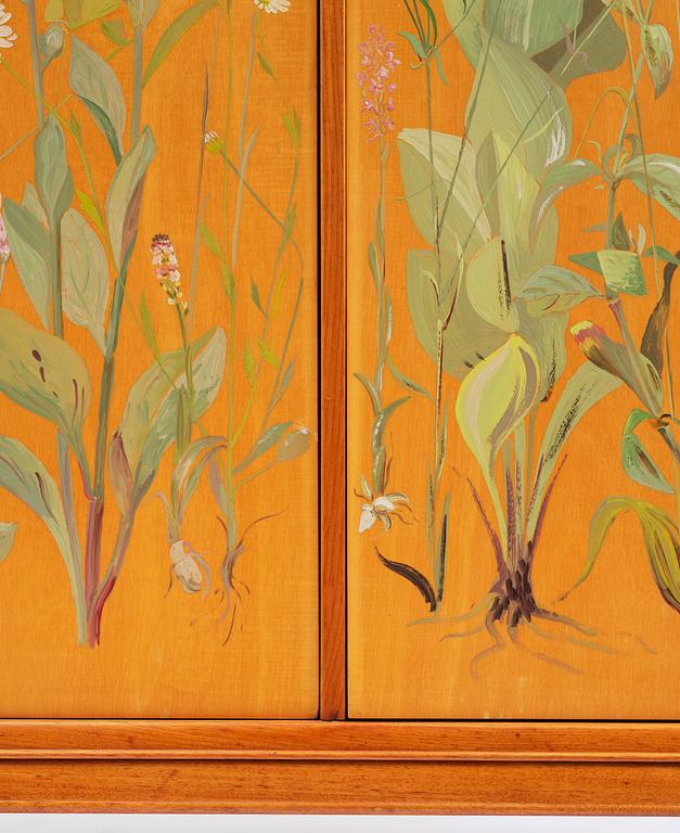 Erik Chambert, a unique cabinet, Chamberts Möbelfabrik, Norrköping, 1952.