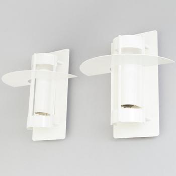 JOACHIM LEPPER, vägglampor, "Saturn", 2 st, för Louis Poulsen, Danmark.