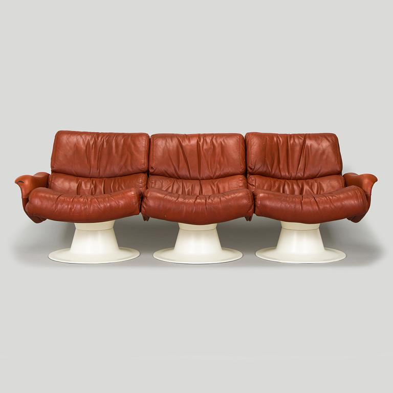 Yrjö Kukkapuro, Sofa, “Saturnus”, for Haimi, 1980.