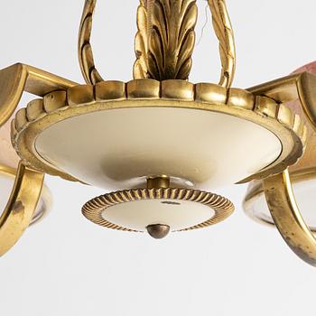 Ceiling lamp, first half of the 20th century.