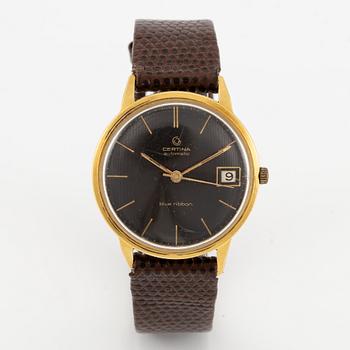 Certina, Blue Ribbon, wristwatch, 33 mm.