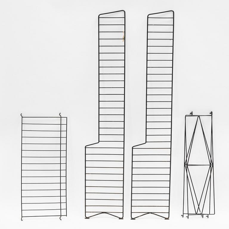 Nils Strinning, hyllsystem, "String/BFB hyllan", String Design AB, 1960-tal.