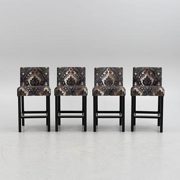 Four "Cosmo" bar chairs, Slettvoll.