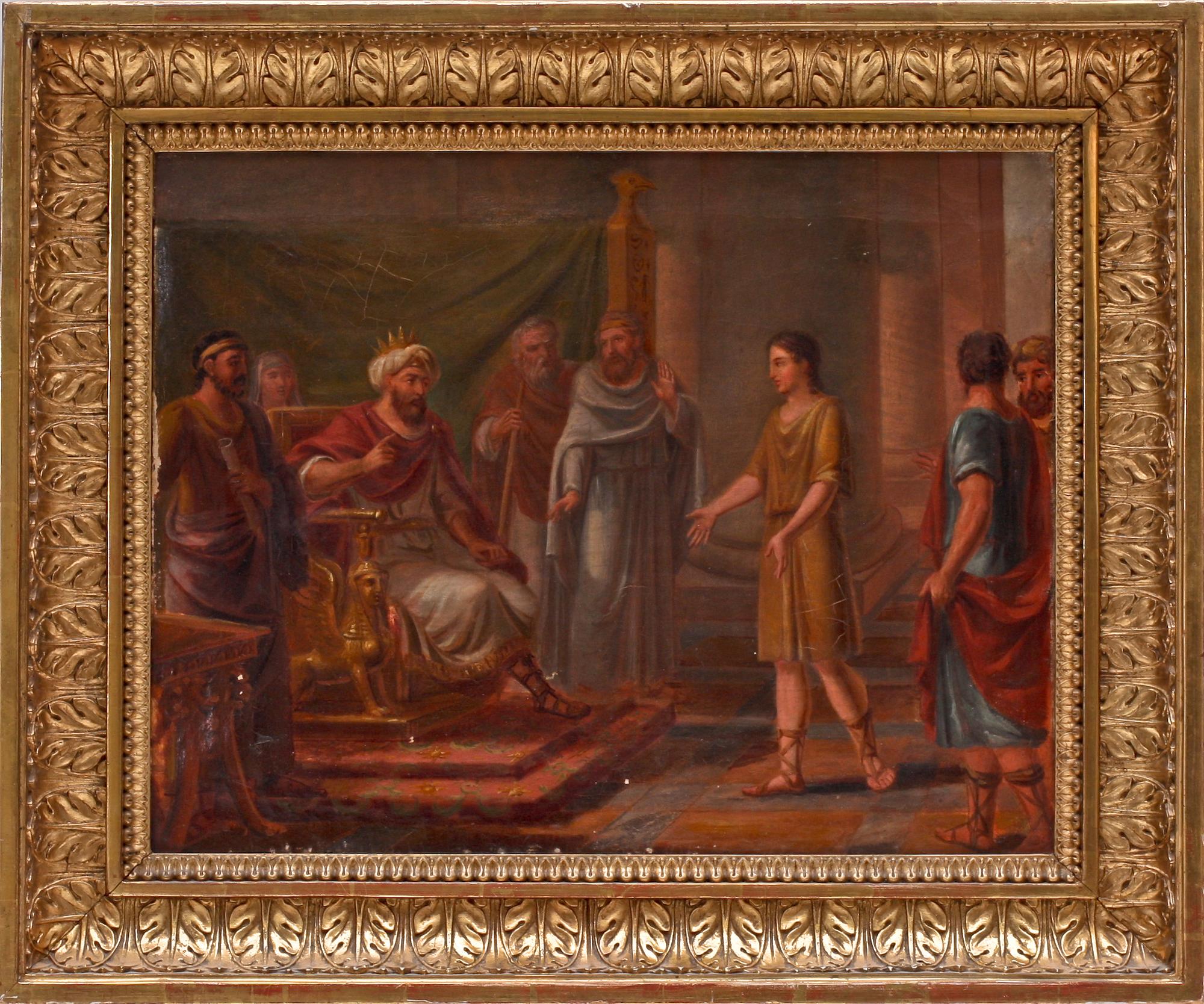 ELIS CHIEWITZ, olja på duk, ett par, varav en sign o dat 1830 a tergo.