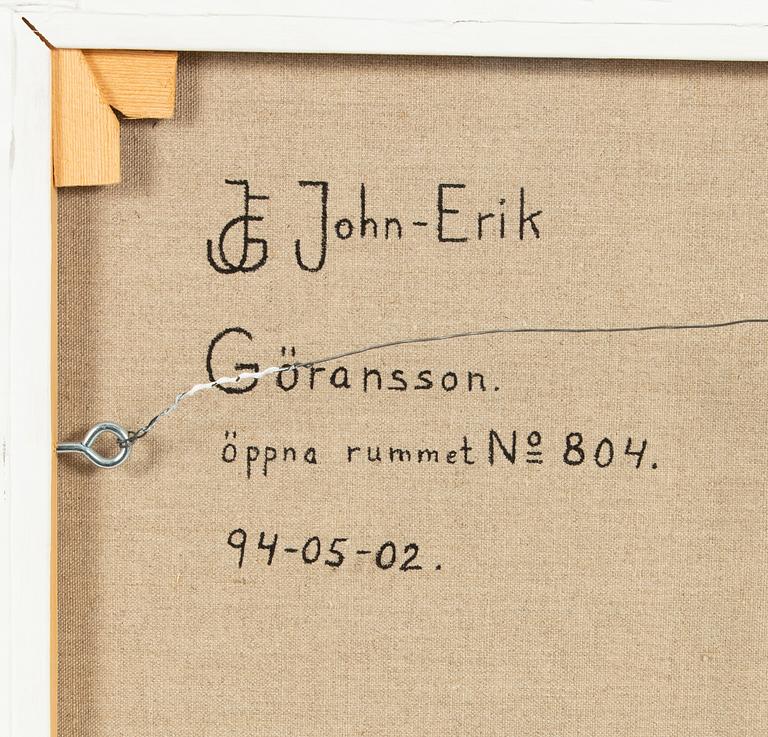 John-Erik Göransson, "Öppna rummet" (No 804).