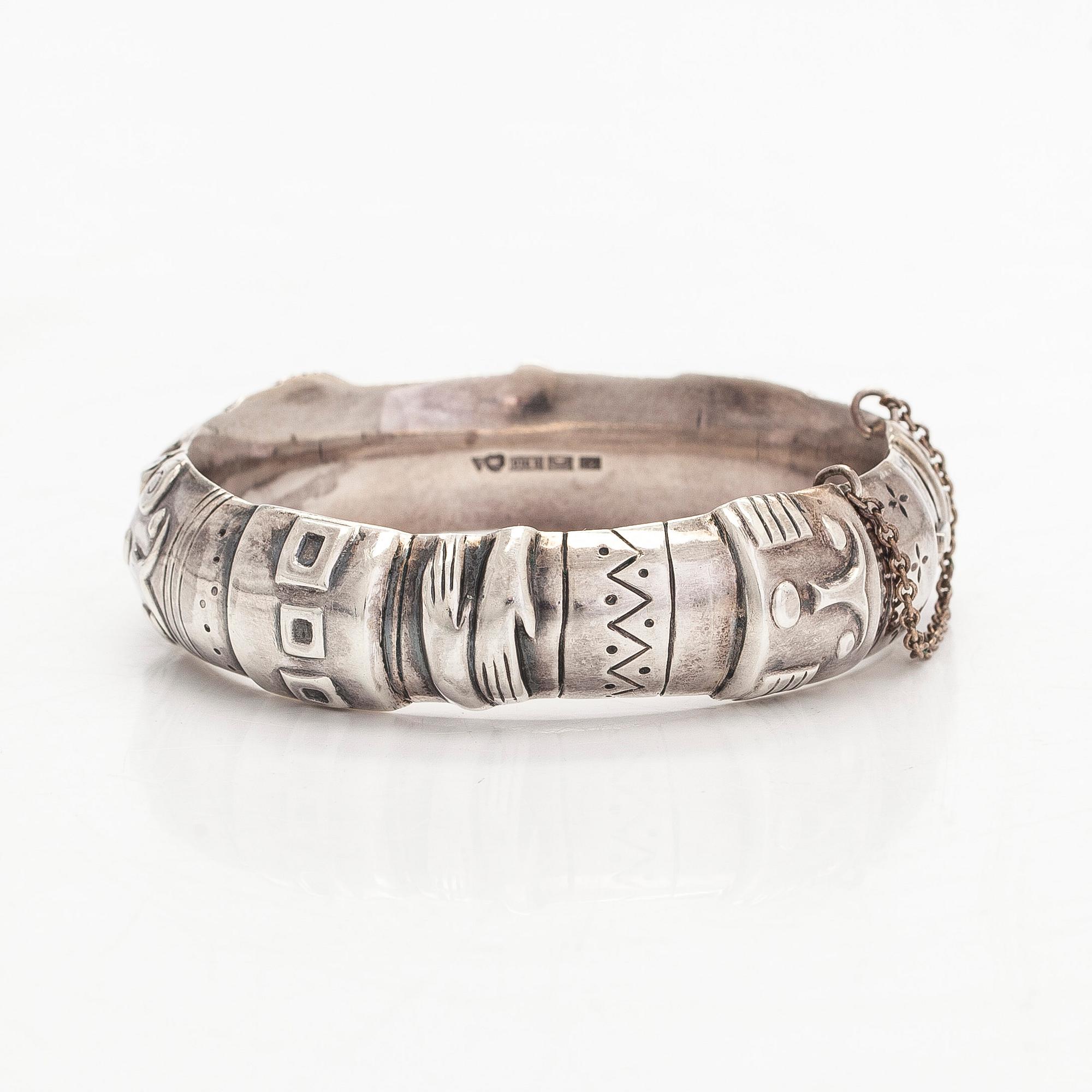 Silver bangle, Tillander, Helsinki 1960.