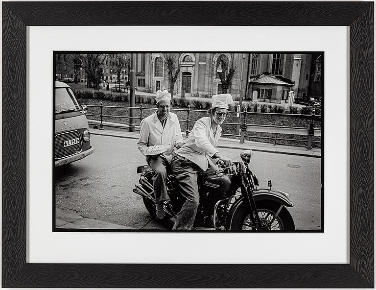 CARL JOHAN DE GEER, photograph signed on the back of the frame.
