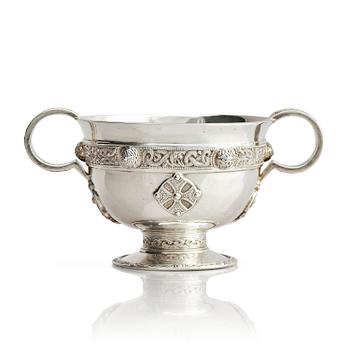 358. A British early 20th century silver bowl, mark of Lambert & Co (Herbert Charles Lambert), London 1911.