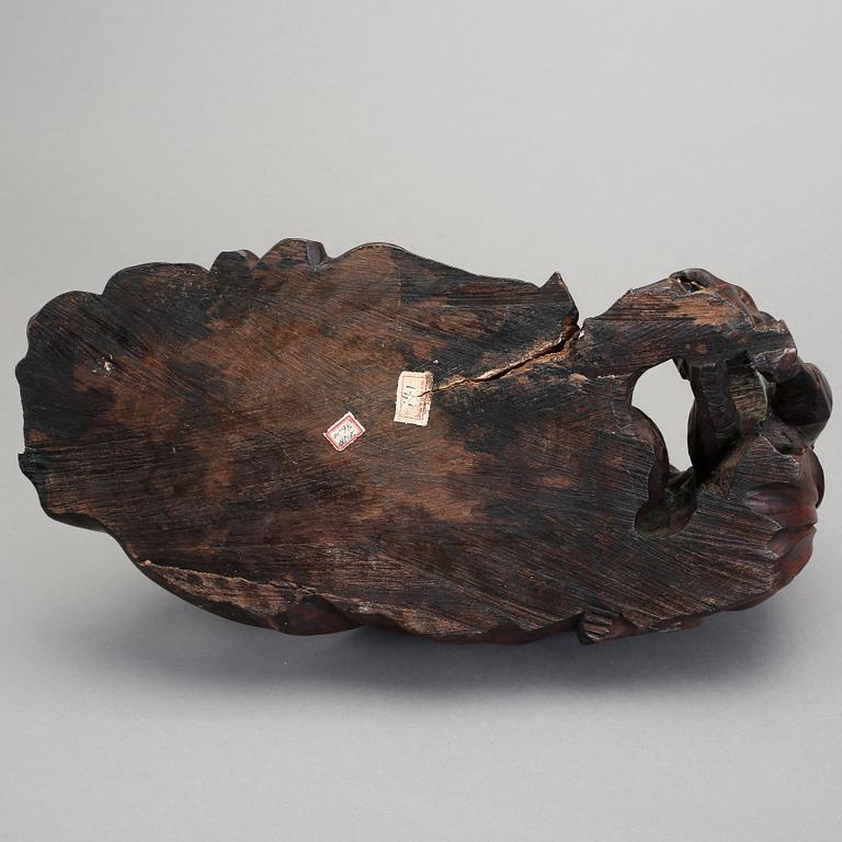 SKULPTUR, trä, orientalisk, 1900-talets första hälft.