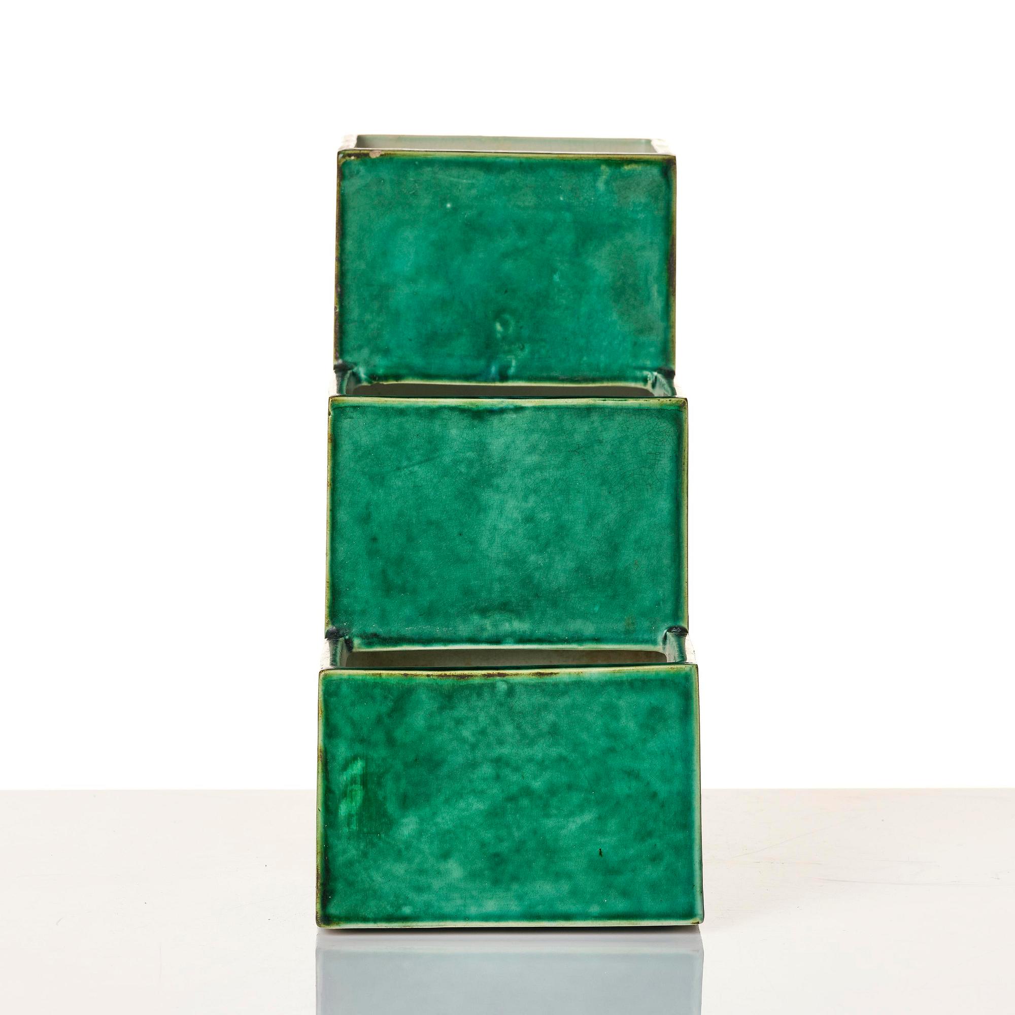 Wilhelm Kåge, kaktusställ, "Puzzle", modell 975/9, Gustavsberg, 1931.