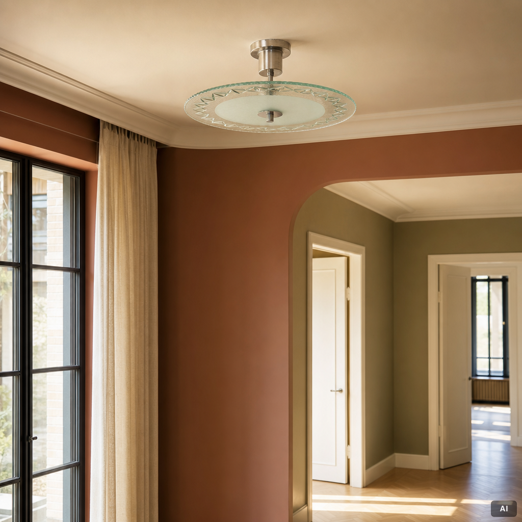 Plafond, 1930-tal.