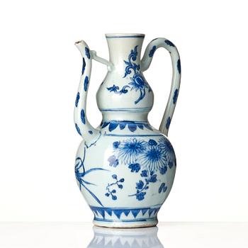 Kanna, porslin. Mingdynastin, 1600-tal.