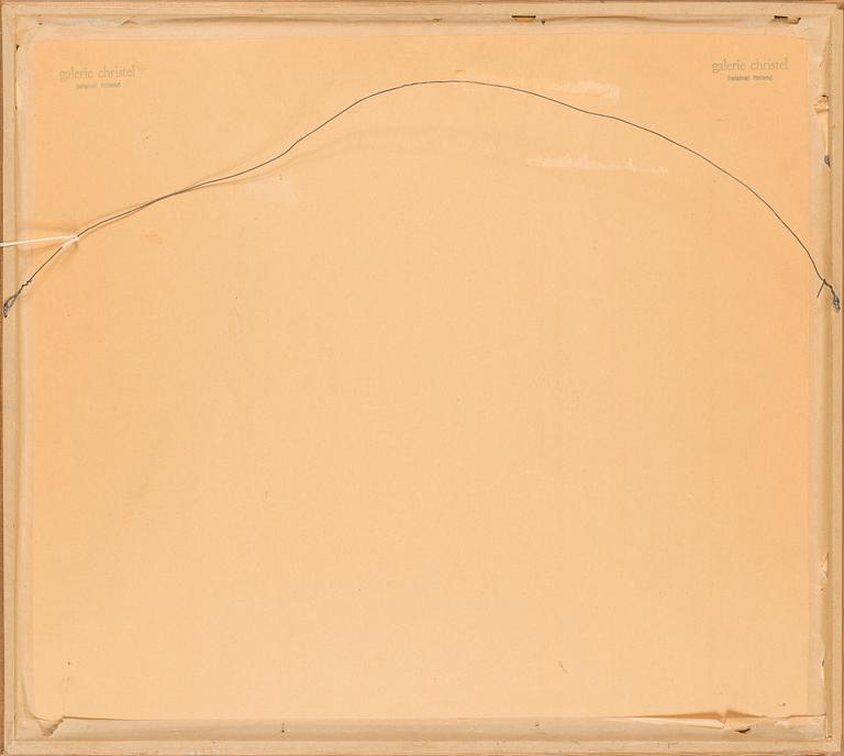 Anton Rooskens, lithograph, signed and dated -67, numbered 38/100.