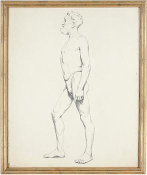 ROBERT THEGERSTRÖM, tuschteckning, signerad a tergo.