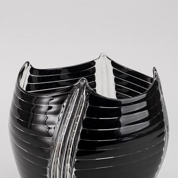 VAS, glas, EOS design, Laura Diaz de Santillana, Murano 1988, signerad.