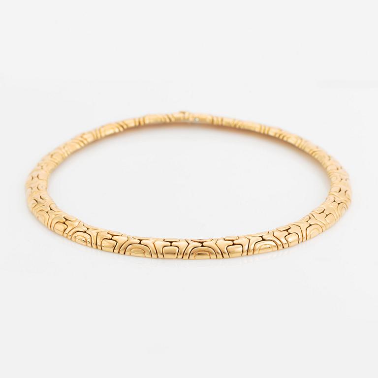 Bulgari collier 18K guld.