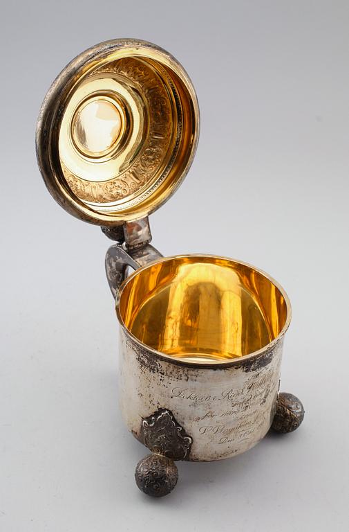 STOP, silver, GAB, Stockholm 1905. Vikt ca 977 g.