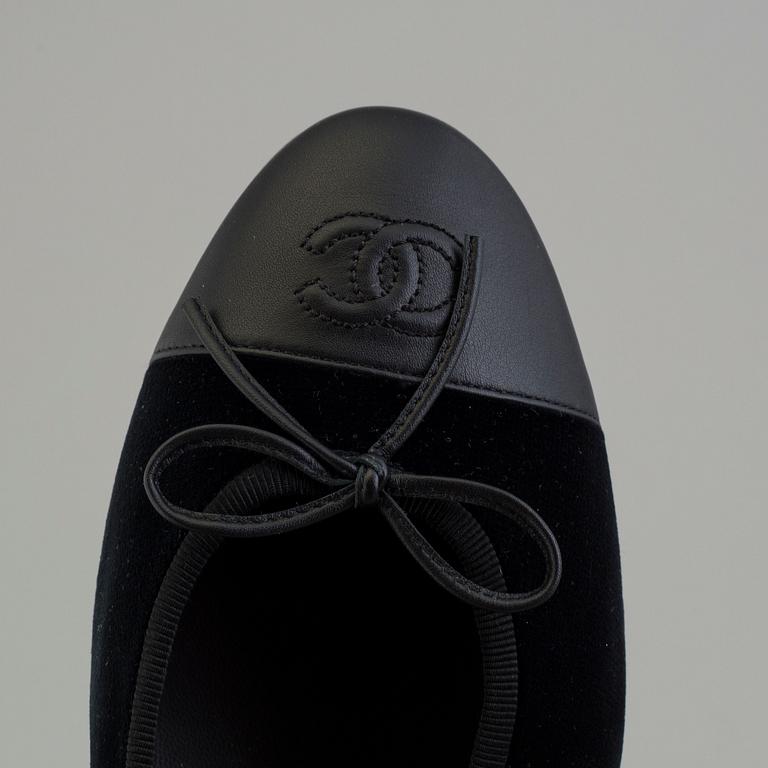 A pair of Ballerina shoes by Chanel, size 41,5.