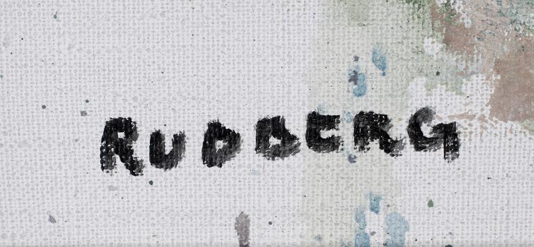 GUSTAV RUDBERG, olja på duk, sign.