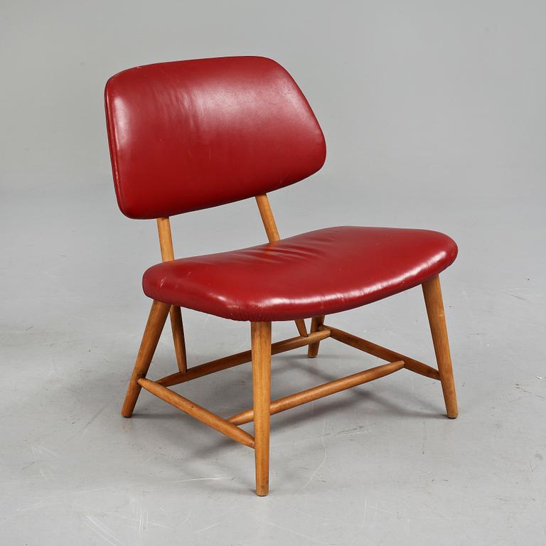 STOL, "Te-Ve", Alf Svensson, Ljungs Industrier AB. Formgiven 1953.