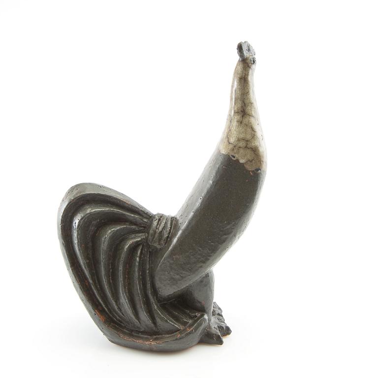 Åke Holm, skulptur föreställande Tupp.