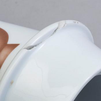 ALESSO MENDINI & YAEL APPLEFELD, vase, modell "TAM80", "100% Make Up", nr 4, Alessi, 1992. Märkt 09099.