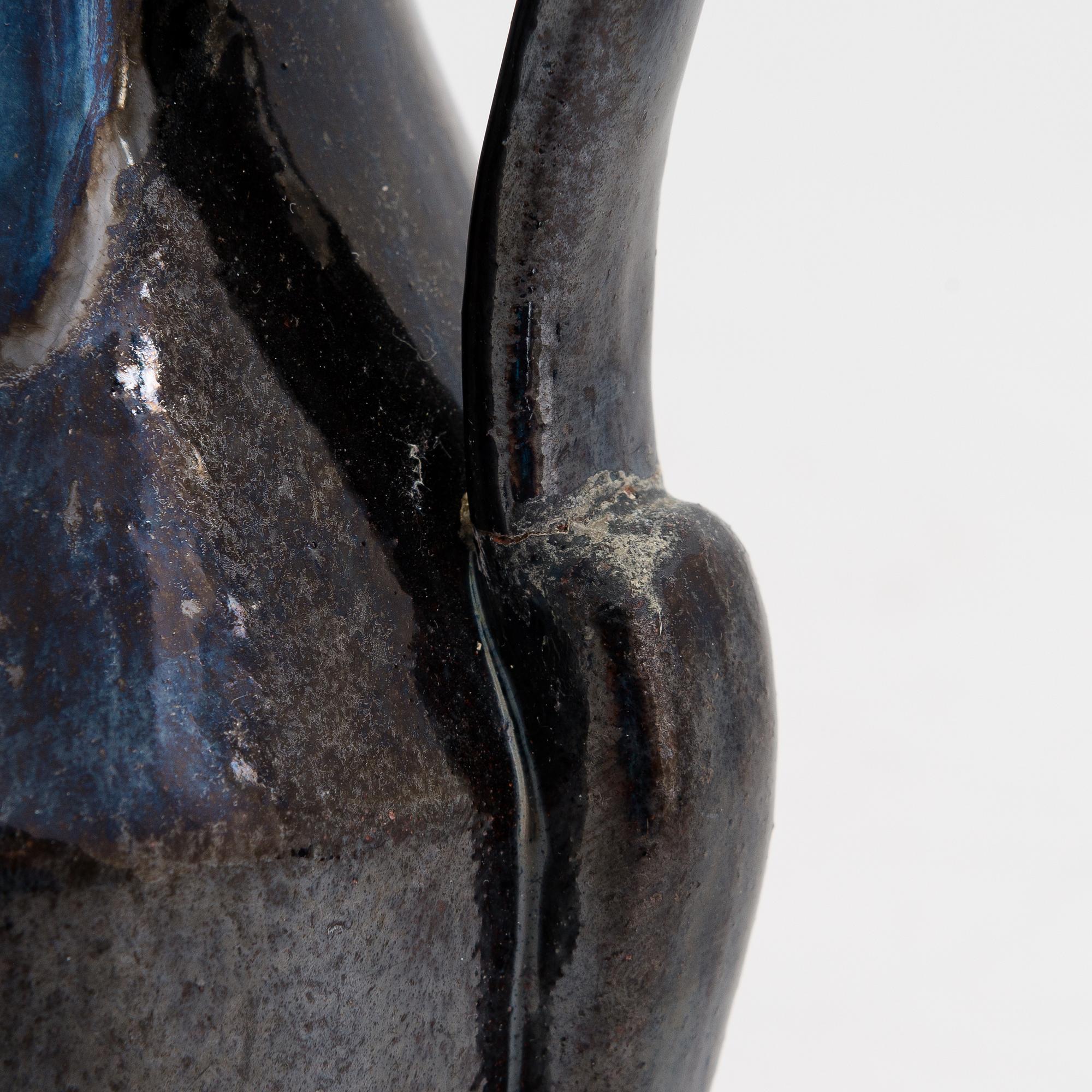 Alfred William Finch, A vase by Iris Finland 1901.
