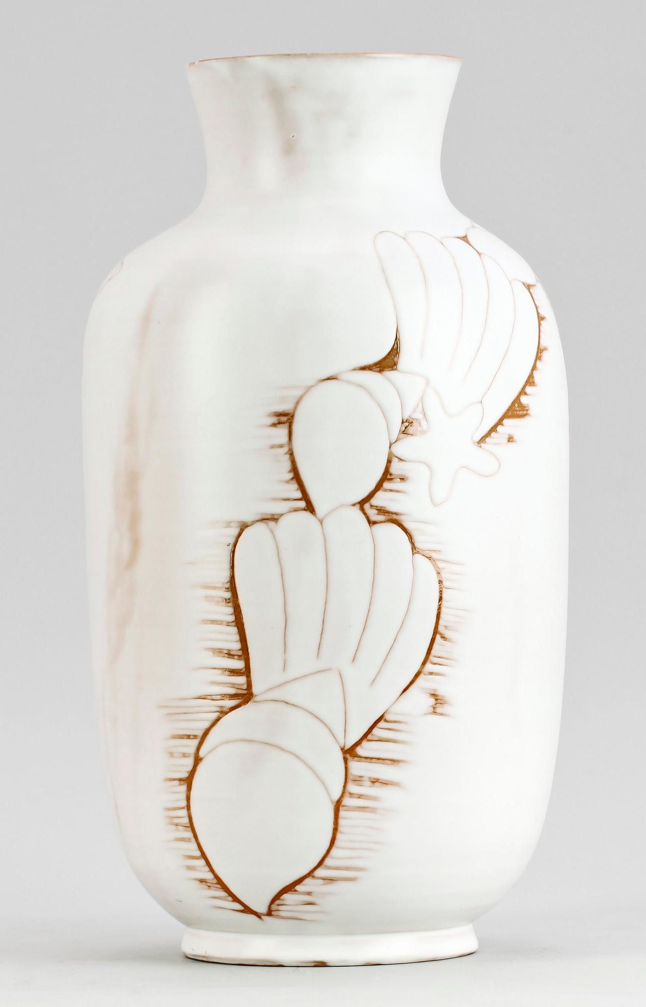 VAS, keramik, Anna-Lisa Thomson, Upsala-Ekeby, 1900-talets mitt.