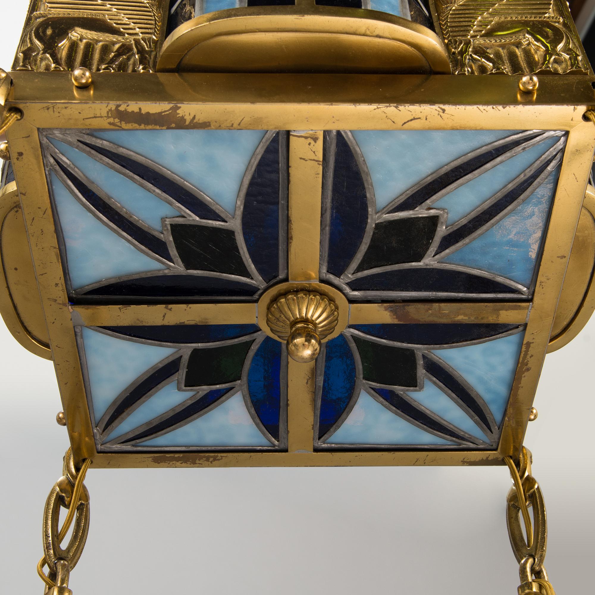 A Central European chandeler, around 1900.