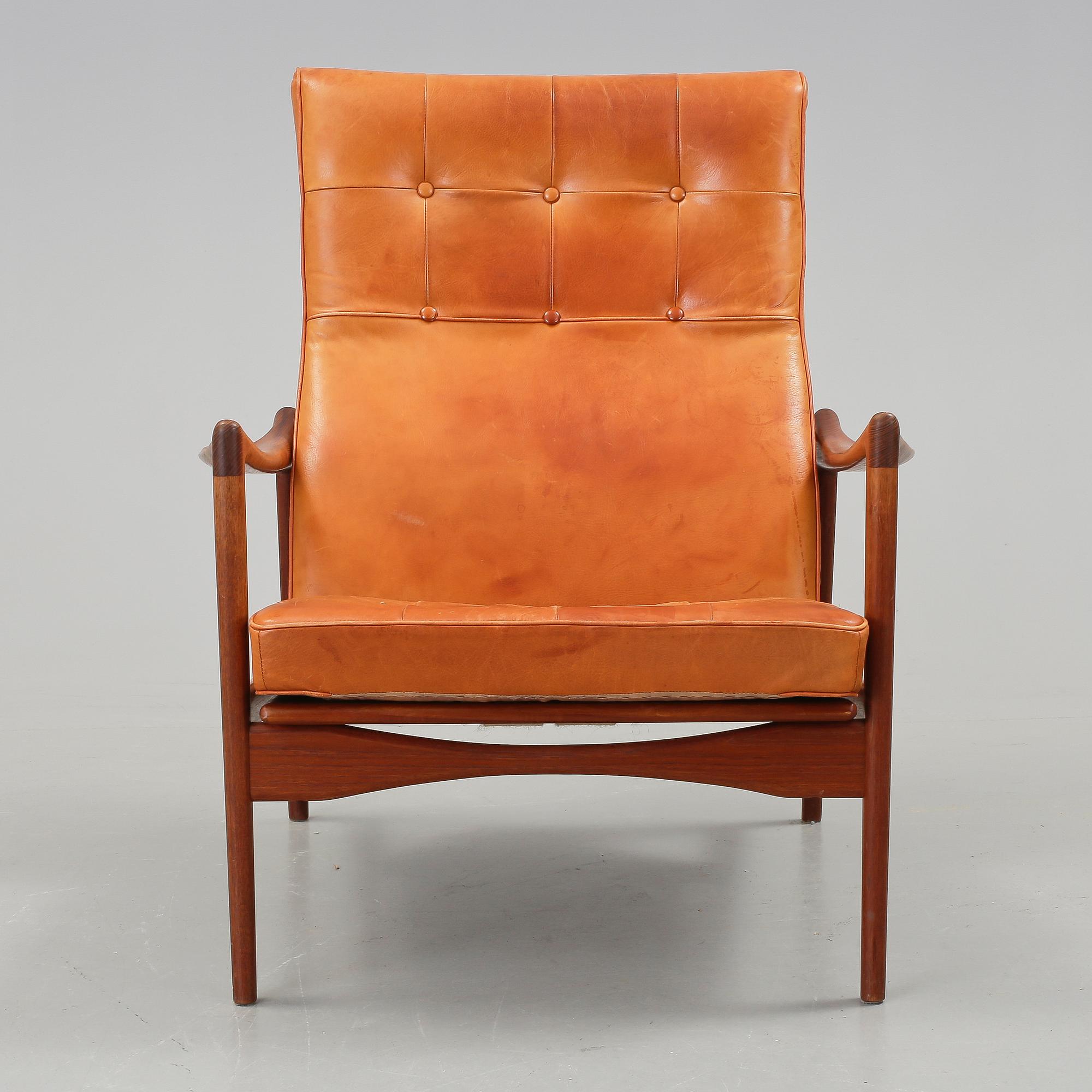 FÅTÖLJ, "Kandidaten", Ib Kofod Larsen, OPE möbler.