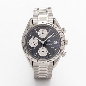 Omega, Speedmaster, Date, kronografi, rannekello, 39 mm.
