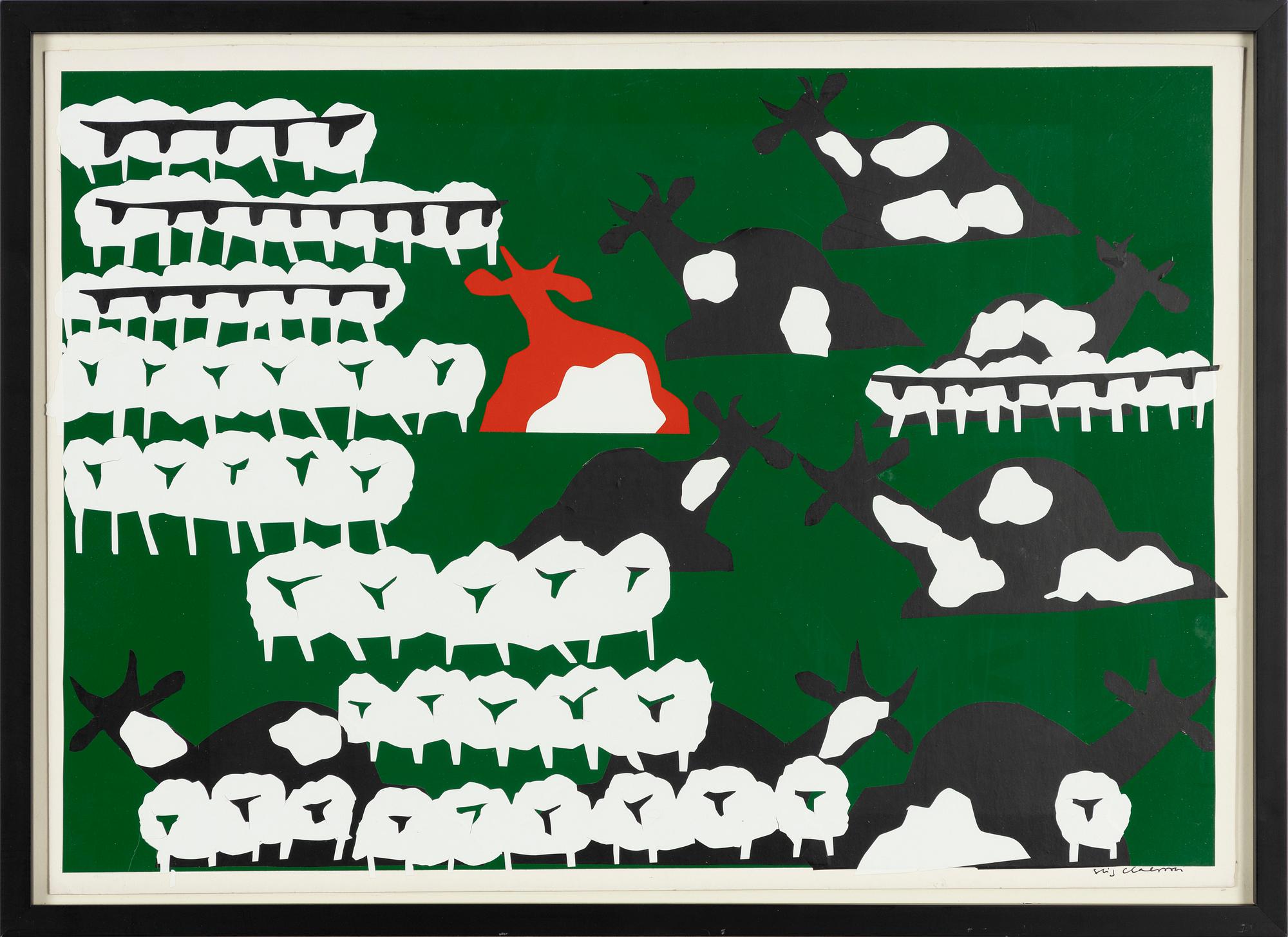 Stig Claesson, Cows and Sheep.