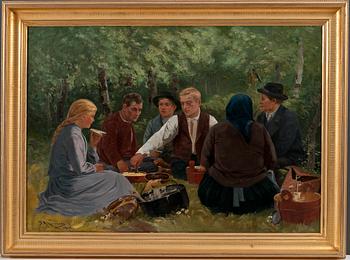 Sigfrid August Keinänen, "LUNCH BREAK".