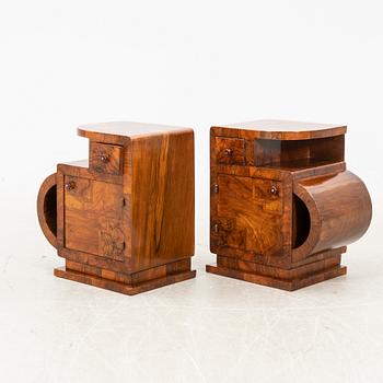 Sängbord ett par 1900-talets första hälft.