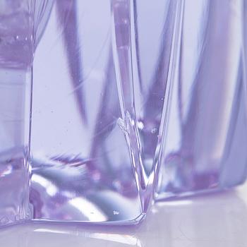 Aimo Okkolin, a vase signed Aino Okkolin Riihimäen Lasi OY.