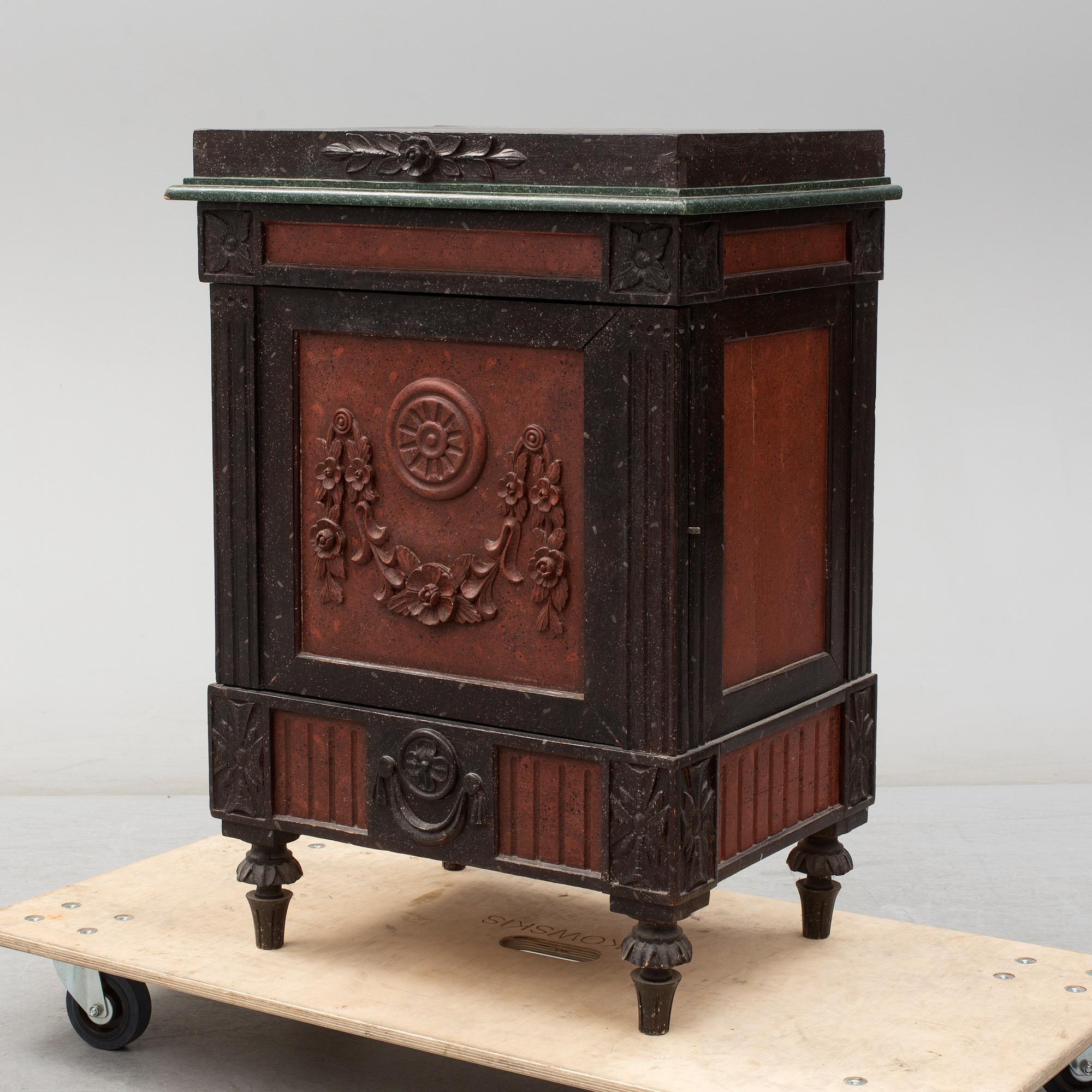 A 19th century commode.