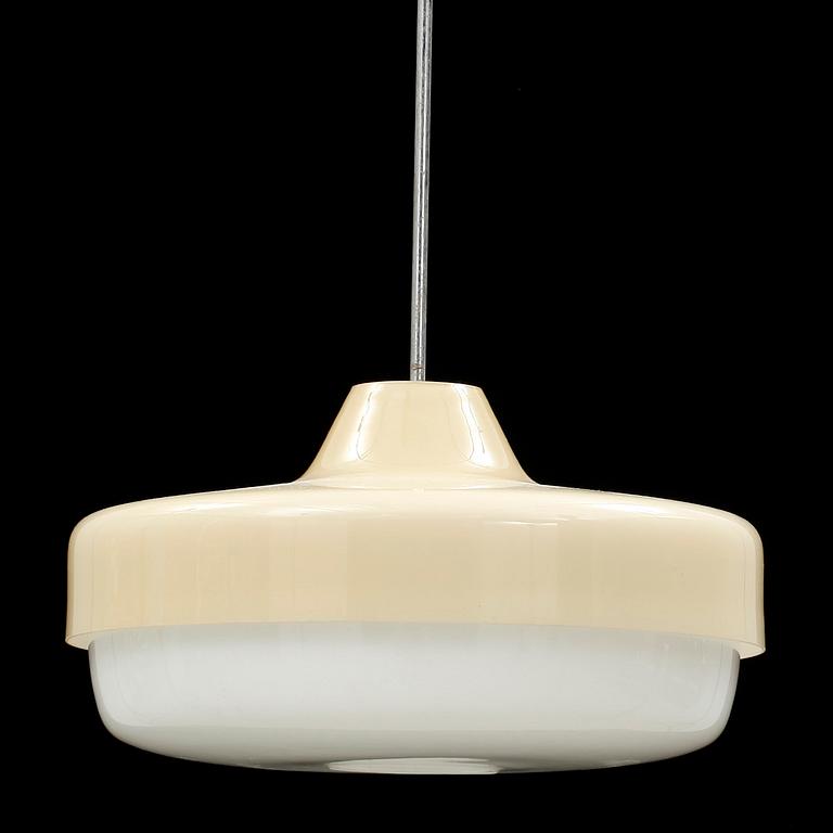 TAKLAMPA, glas, 1900-talets andra hälft.