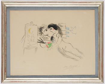 Marc Chagall, "Rêve familier".
