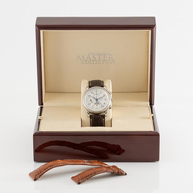 Longines, Master Collection, chronograph, wristwatch, 40 mm.