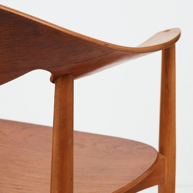 AN AKSEL BENDER MADSEN & EJNER LARSEN, "Metropolitan chair" for Fritz Hansen, Denmark 1950´s.