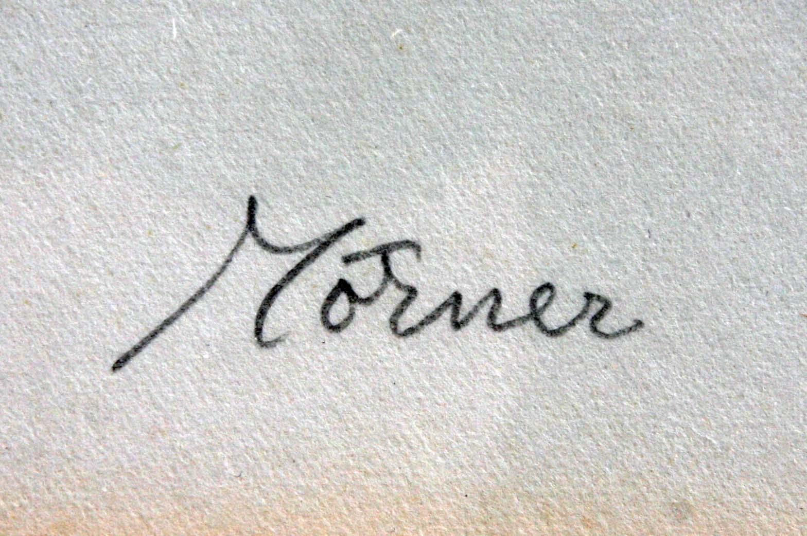 STELLAN MÖRNER, färglitografi, sign.