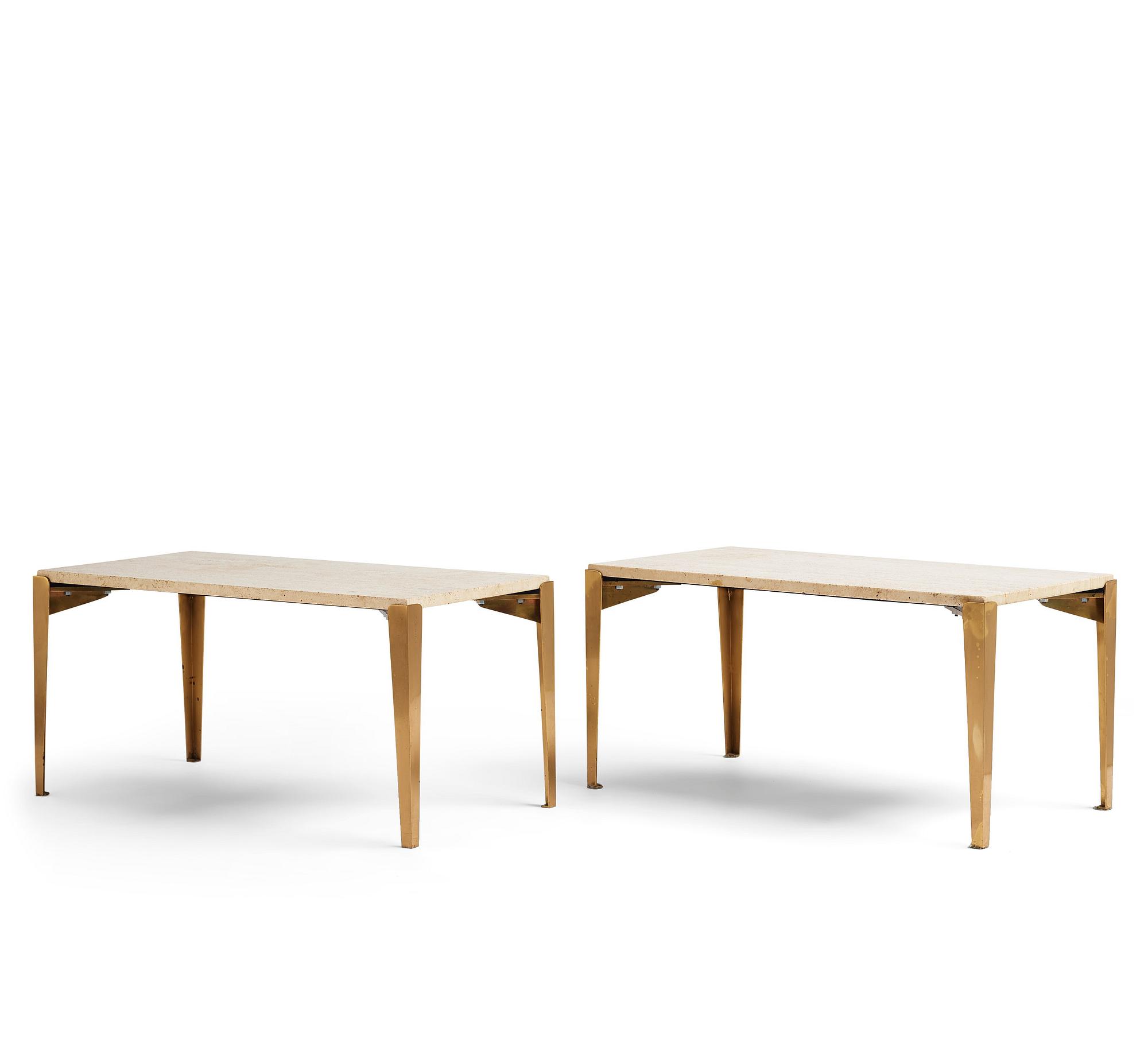 Josef Frank, a pair of 'model 1053' side tables, Svenskt Tenn, Sweden.