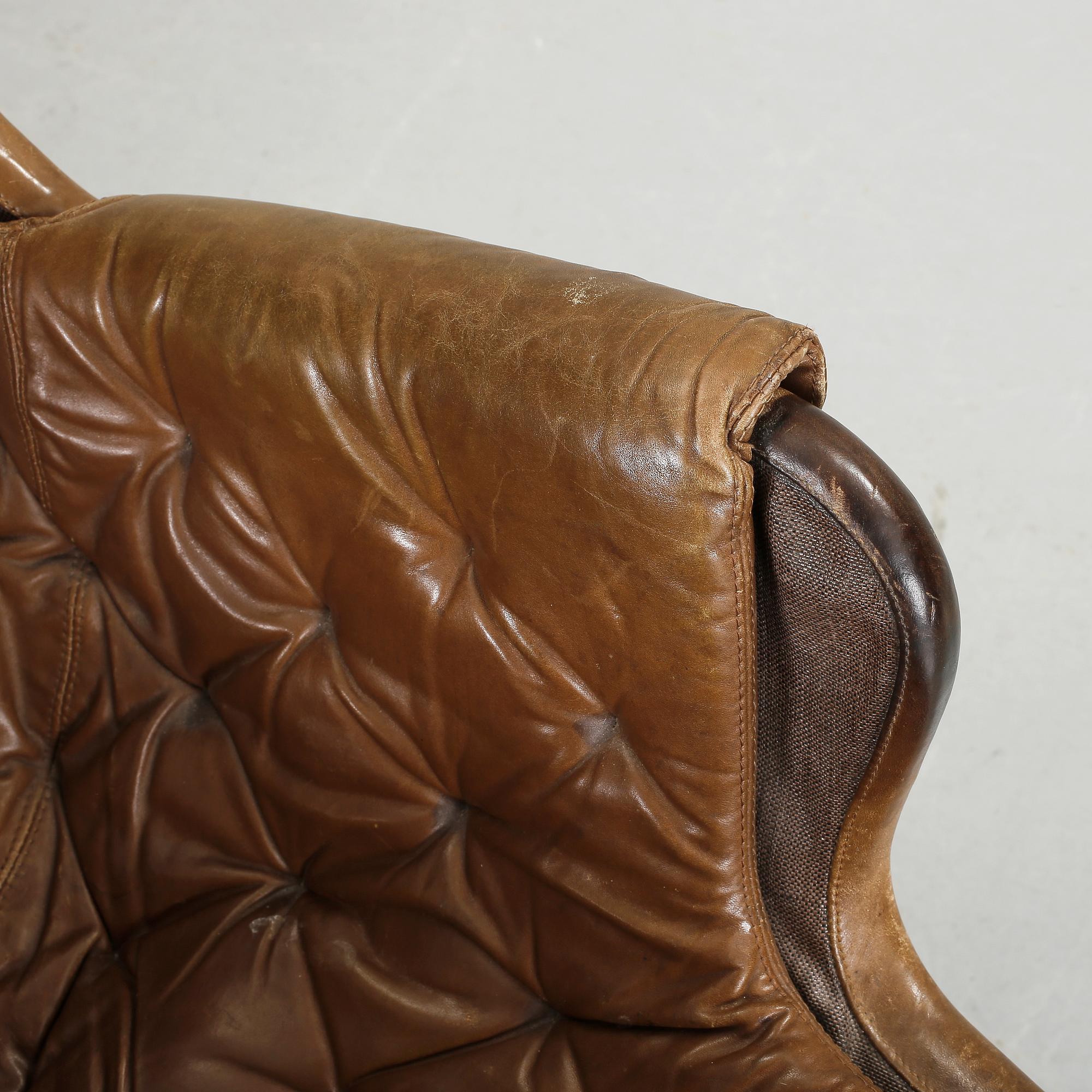 FÅTÖLJ, "Jetson", Bruno Mathsson, Dux, 1900-talets andra hälft.