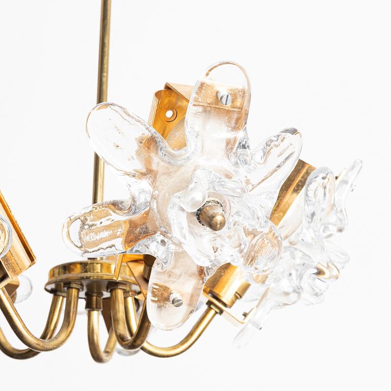 A ceiling lamp, possibly Simon & Schelle "Sische Leuchten", 1960s.