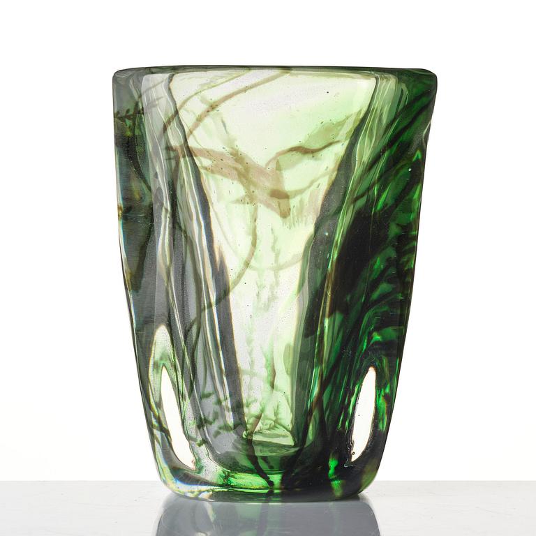 Edward Hald, a graal glass vase, Orrefors 1937, no 96.