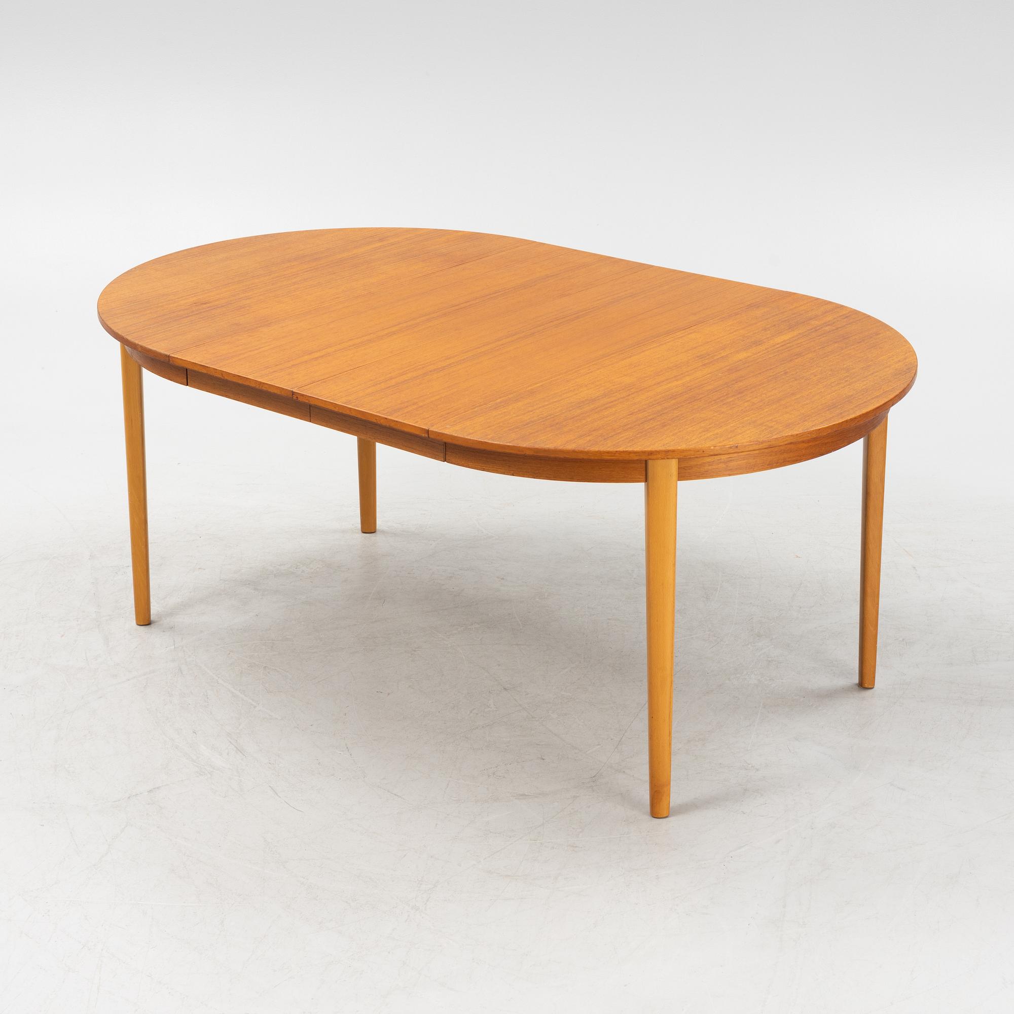 Matbord, teak, 1950/60-tal.